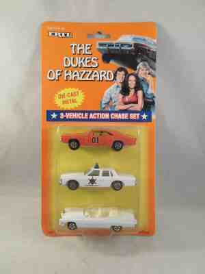 1997 Ertl Dukes of Hazzard 3 Vehicle Action Chase Set General Lee, still sealed