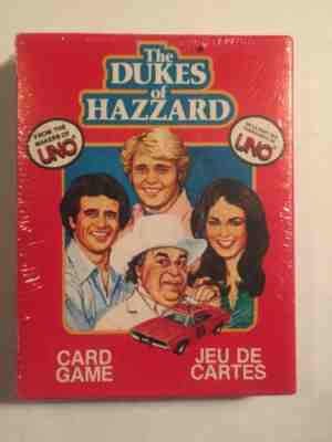 1981 DUKES of HAZZARD uno  Card Game  bilingual and factory sealed ***rare***