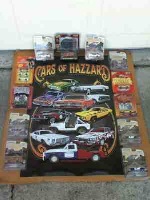 Dukes of Hazzard Johnny Lightning General Lee Cooter Rosco Boss Daisy 1/64 - LOT