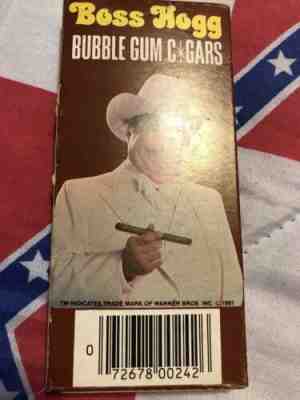 Dukes Of Hazzard Boss Hogg Bubble Gum Cigars