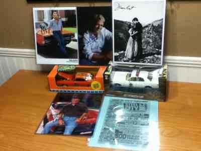 Dukes of Hazzard 1/24 1/25 General Lee Bo Luke Cooter Sheriff Rosco AUTOGRAPHS