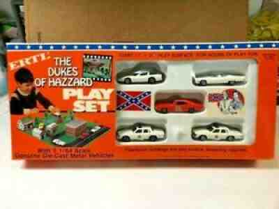 ERTL THE DUKES OF HAZZARD HAZARD PLAYSET 1981 DIECAST NIB