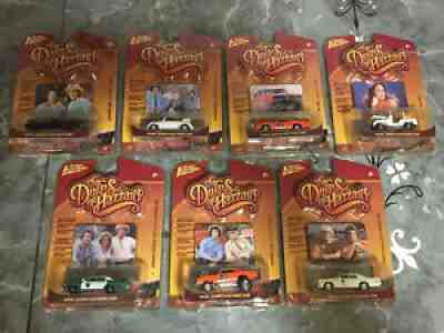 Dukes Of Hazzard Johnny Lightning Series 2 - Lot Of 7 Cars W/ General Lee