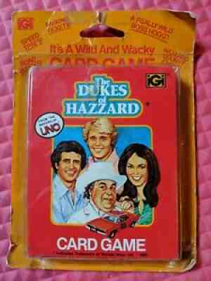 1981 The Dukes of Hazzard Card Game BRAND NEW IN ORIGINAL PACKAGING Vintage iGi