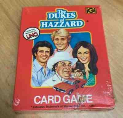 1981 Vintage The Dukes of Hazzard Card Game iGi No. 1025 - BRAND NEW SEALED!!!