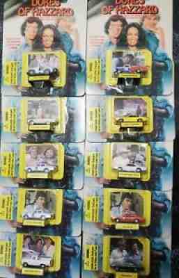 1998 DUKES OF HAZZARD COMPLETE SET OF 10 - 1/144 SCALE - FREE SHIP