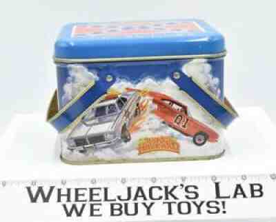 Dukes of Hazzard General Lee Lunch or Sewing Box Tin Metal