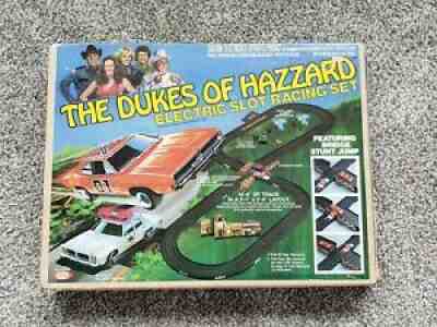 Dukes of Hazard Electric Slot Racing Set in Box