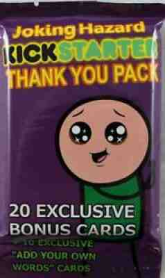 AdMagic Card Game Joking Hazard - Thank You Pack (Kickstarter Exclusive) New