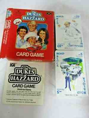 The Dukes Of Hazzard Card Game 2-8 Players Ages 6+ Valentine Greetings 1981