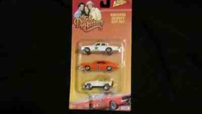©2011 RARE JOHNNY LIGHTNING DUKES OF HAZZARD COUNTY 3 VEHICLE SET PACK NOS TOMY