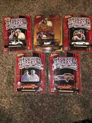 Johnny Lightning The Dukes Hazzard 1/64 Die Cast Car Lot General Lee Lot Of 5x