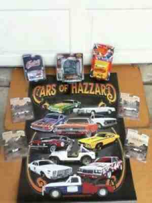 Johnny Lightning 1/64 Dukes Of Hazzard General Lee Daisy Jesse Cooter Rosco Hogg