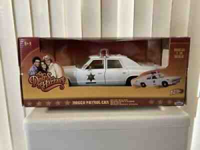 Dukes of Hazzard Roscoï¿¼ Police car Sheriff Johnny Lightning 1:18ï¿¼