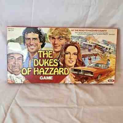 Vintage The Dukes of Hazard 1981 Ideal Board Game Complete No. 2158-4