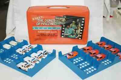 1981 Ertl The Dukes of Hazzard Carrying Case w/16 Cars Vintage General Lee