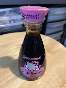 Expired Kikkoman Limited Edition Hello Kitty Soy Sauce 5oz Reusable Bottle 2015*