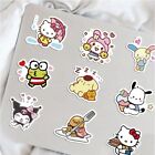 50pcs Waterproof Vinyl Stickers Decal Hello Kitty Cinnamoroll Kuromi My Melody