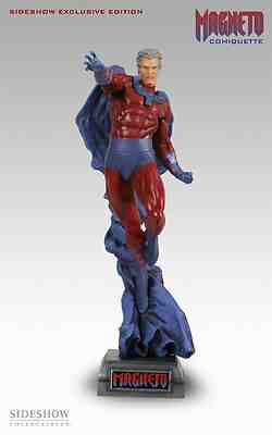  SIDESHOW  EXCLUSIVE MAGNETO POLYSTONE STATUE COMIQUETTE  X-MEN Bust Figure