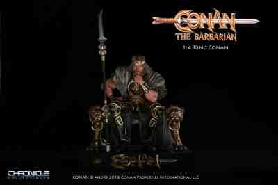 CHRONICLE COLLECTIBLES KING CONAN THE BARBARIAN 1/4 SCALE STATUE Premium figure