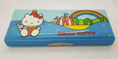 Vintage 2007 Sanrio Hello Kitty Plastic 6.5x4.5" Pencil Case