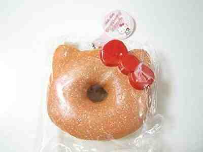 Squeeze Rare goods 2009 made Hello Kitty Kitty NIC Nick Big Donut Mascot