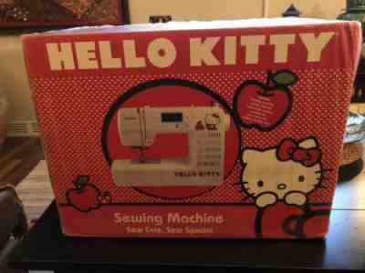 NIB Janome 18750 Hello Kitty Computerized Sewing Machine With Thread Kit & Tools