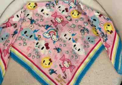 RARE Tokidoki For Hello Kitty Diamond Bandana Scarf 2009