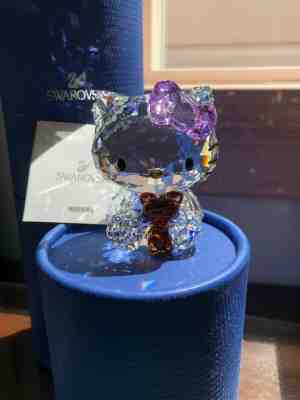 Swarovski Crystal Figurine Hello Kitty Bear 2011 with box