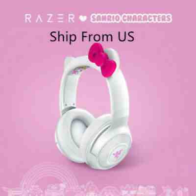 Razer x Sanrio Hello KittyÂ¹ Chroma Exclusive Bluetooth Headset with RGB Light