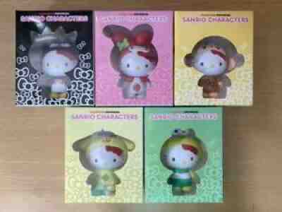 Hello Kitty Yoshinoya collaboration figure 5 types complete