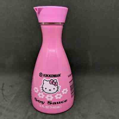 kikkoman soy sauce all pink hello kitty bottle 2018 rare