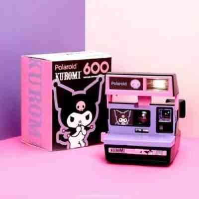 Polaroid 600 Vintage Instant Camera Kuromi Sanrio Limited Edition