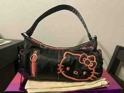 2004 Sanrio Hello Kitty Purse Hand Bag Pink & Black