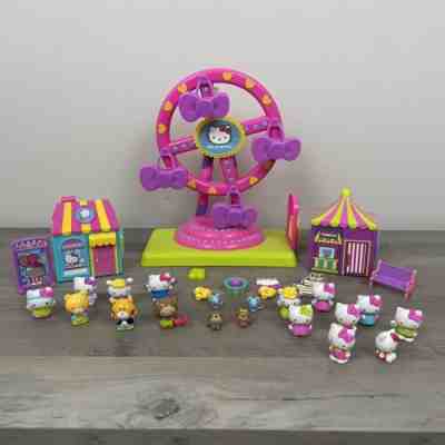 Hello Kitty Sanrio World Playset Ferris Wheel 2009-2012 Mini Figure Jakks Lot 30