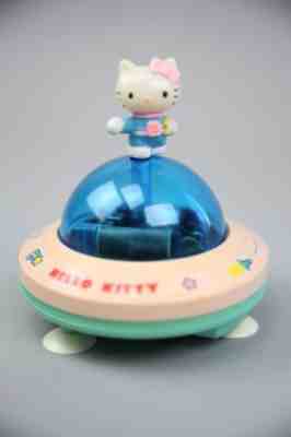 Vintage Hello Kitty Transistor Radio 1984 Flying Saucer UFO Space toy Japan RARE