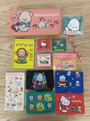 90s vintage sanrio hello kitty pippo kero pochacco lot