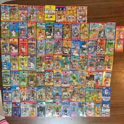 Sanrio Goods lot of 128 Hello Kitty figure charm Gotochi Atami Hakata Tokyo