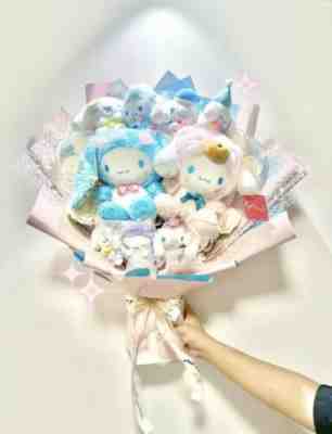 SANRIO PLUSH BOUQUET LARGE CINNAMOROLL Birthdays Graduations Valentine ??s Day