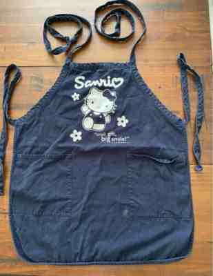 RARE! Hello Kitty ~ Sanrio Store Uniform Apron 1998 VINTAGE