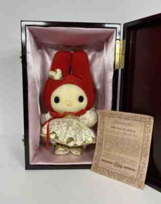Hello Kitty MELODY MILLENNIUM 2000 HERMANN Teddy bear Mohair doll Limited 1/300