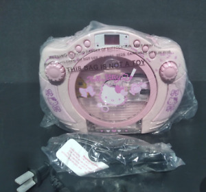 Rare HTF NIB New in Box Vintage 2004 Sanrio Hello Kitty Radio CD Player Boom Box