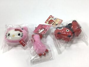 RESERVED: Sanrio Hello Kitty x Gloomy and Folk Art Plush LE Mascot Keychains