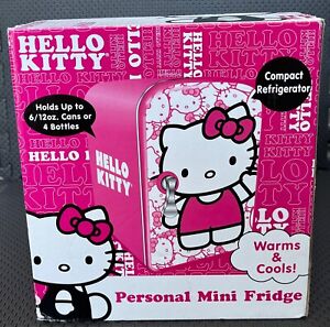 Hello Kitty Personal Mini Refrigerator By Sanrio 2011 Cold Or Warm. Model 811129
