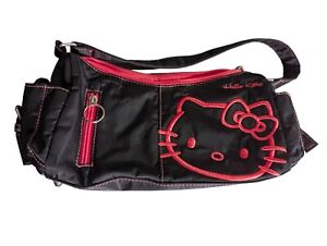Sanrio, Hello Kitty Black and Pink, Small Purse, used condition, Cute!