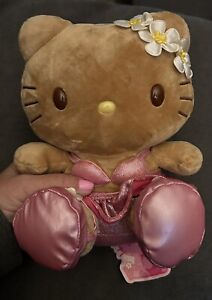 RARE Tan Tropical Hello Kitty in Shimmering Pink Bikini 2009