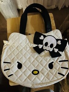 Loungefly Angry Hello Kitty Punk Rock Tote Bag 2009