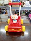 VINTAGE RARE 1976 HELLO KITTY CHILD GUIDANCE MUSICAL PUSH Cart Mower TOY