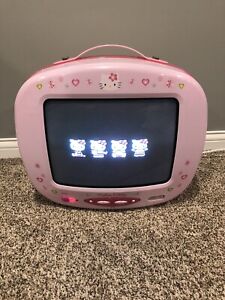 2004 Hello Kitty 13" Color TV KT2114 | Original Manufacture WORKS!!!