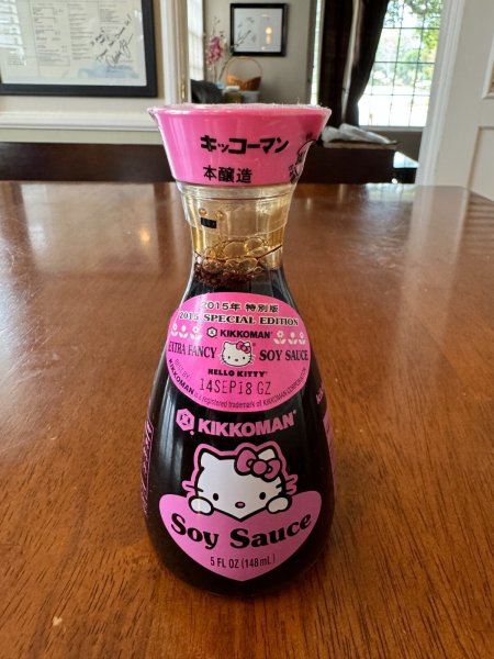 Kikkoman Limited Edition Hello Kitty Soy Sauce Series 2015